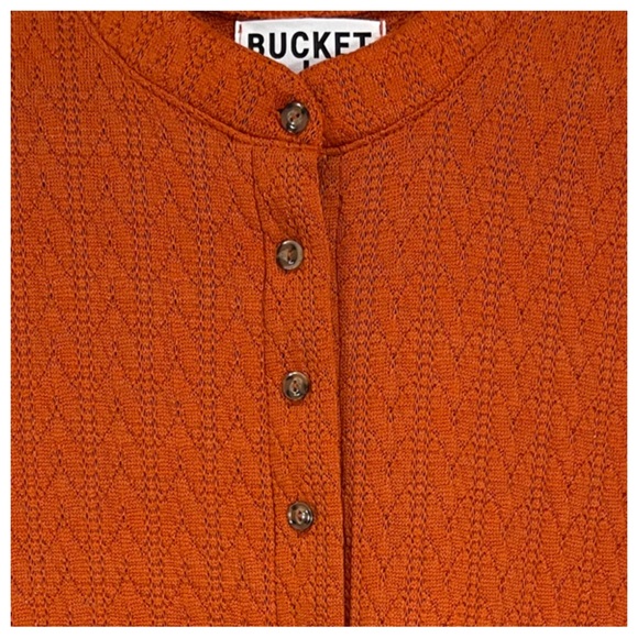 BUCKETLIST Wide Leg Solid Jumpsuit Rust - Picture 4 of 8